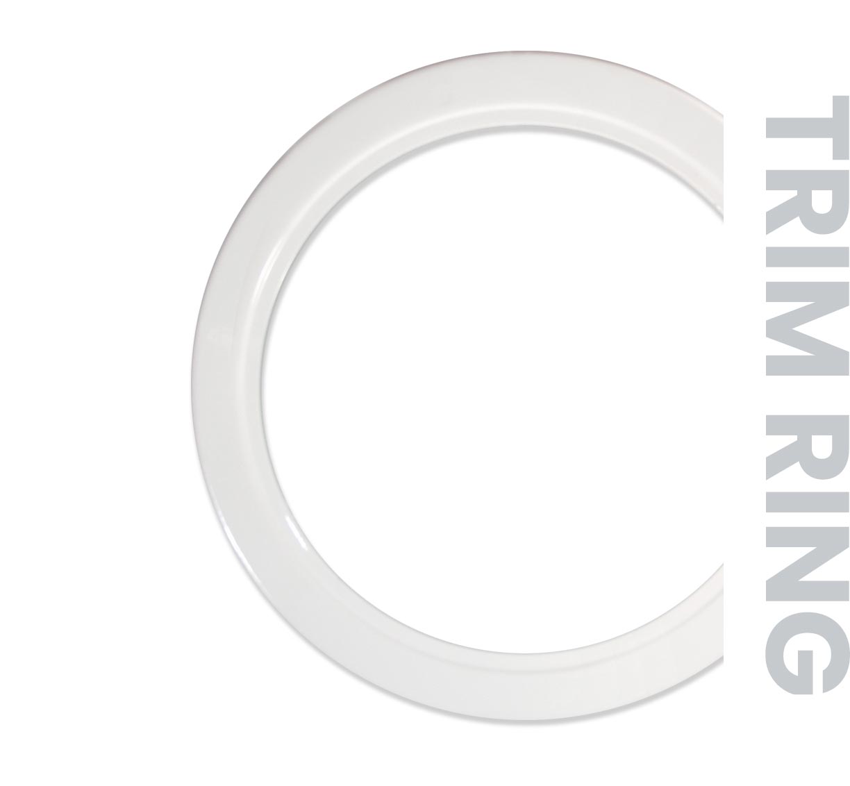 NLES tubular skylight trim ring component